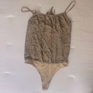 Cheetah print bodysuit